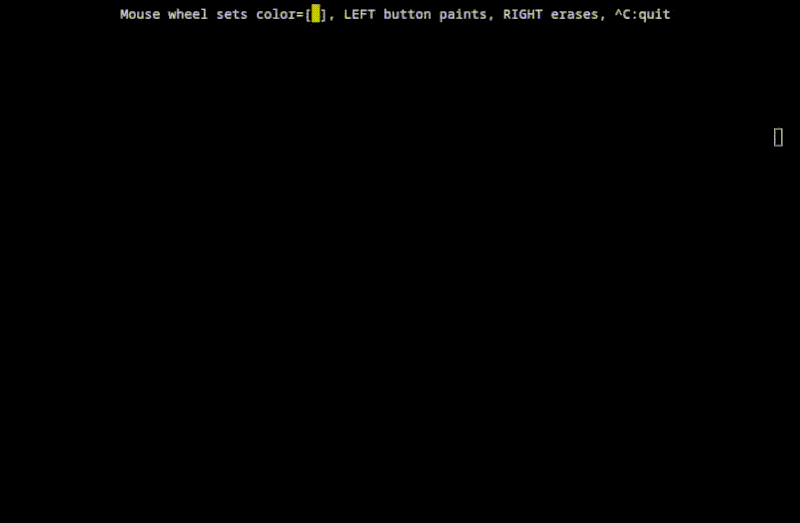 Mouse Input — Blessed 1.38.0 documentation